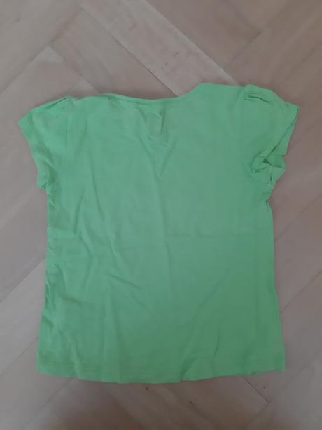 Detské tričko zelené, lupilu,104