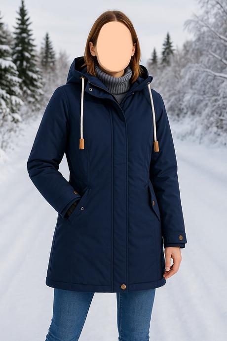 Zimná bunda predĺžená (parka), bonprix,5xl