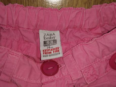 Kraťasky zara v. 74, zara,74