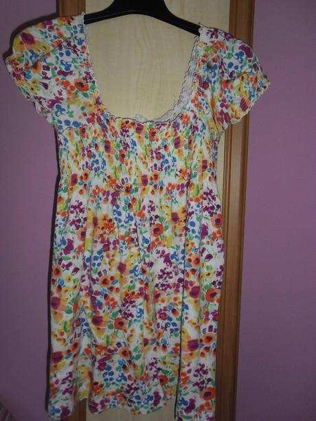 Letné šatky, h&m,s