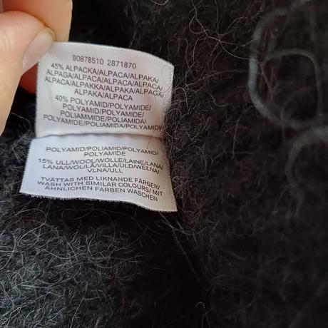 Zimná čiapka z alpaky, 