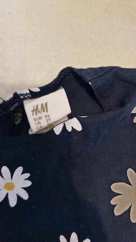 Šaty margarétky h&m 92, h&m,92
