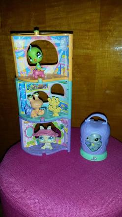 Littlest pet shop domčeky,