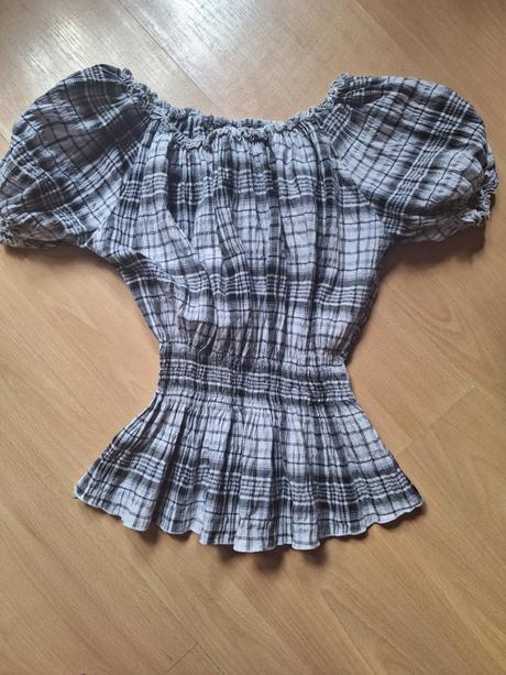 Tričko top v páse na gumičku 146/152, 152