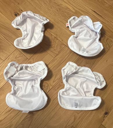 Látkové plienky xkko 4 ks, kikko/xkko,2 kg - 6 kg
