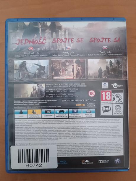 Assassins creed - unity cz ps4, 