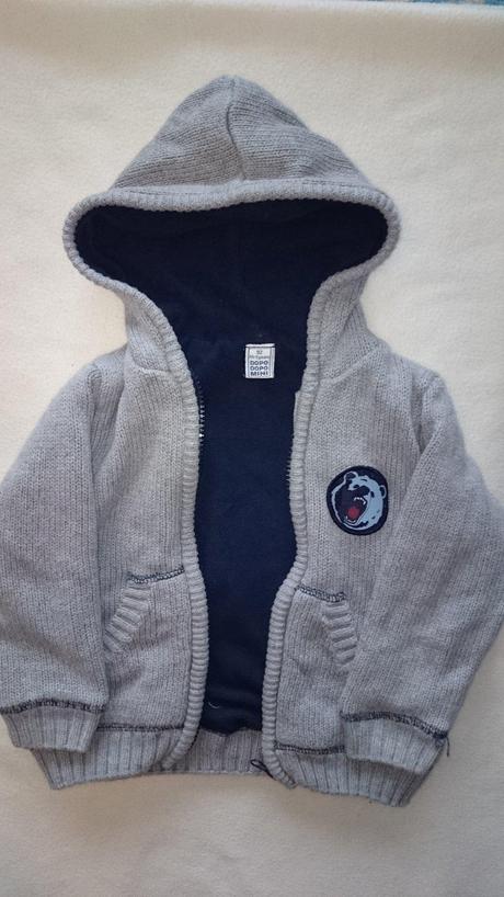 Teplý sveter na zips dopo dopo, dopodopo,92