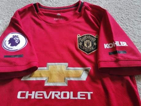Futbalový dres manchester united, adidas,s