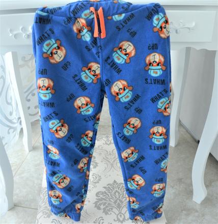 Flísové teplé tepláky-122, 122