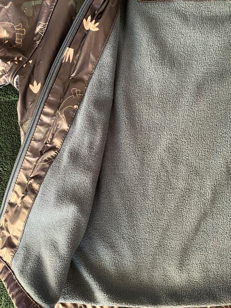 Bunda pogumovaná zateplená-pršiplášť, lupilu,110