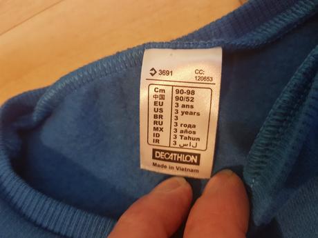Zateplená súprava, decathlon,92