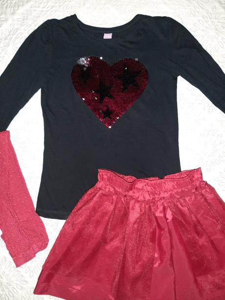 Tričko +suknička aj na vianoce, dopodopo,128