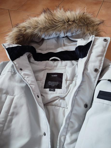 Pánska zimná bunda zn.puul&bear, pull&bear,s