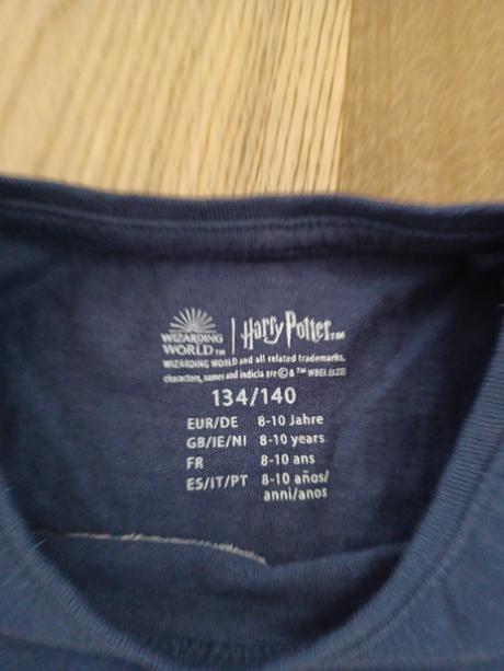 Tričko s hegvigou (harry potter), 140