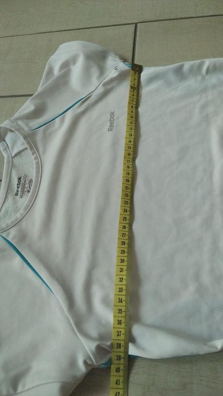 Biele športové tričko reebok, reebok,xs