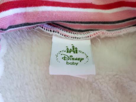 Disney flísová bunda minie mouse-veľ.80-ako nová, disney,80