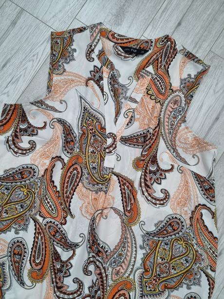 Blúzka s pestrým paisley vzorom, f&f,46