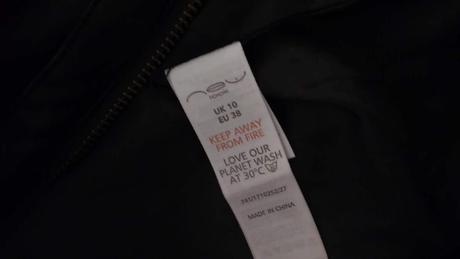 Čierna koženka newlook, new look,38