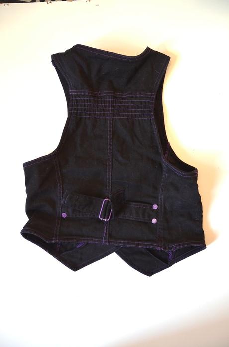 Riflová vesta s poštou, xs