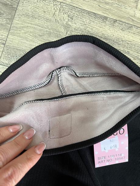 Dievčenské zateplené legíny 98/104 110/116 122/128, 110 / 116