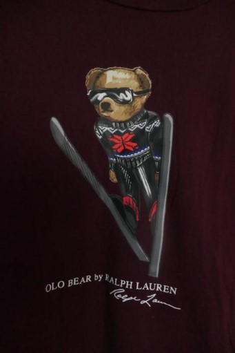 Ralph lauren bear perfektny bavlneny natelnik, ralph lauren,m