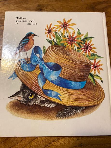 Stará krásna kniha čo kocúrik napriadol ján turan,