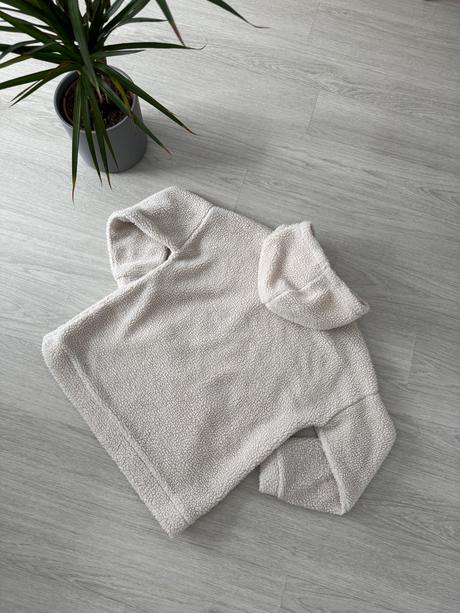 Mp hrubá krémová mikina, s