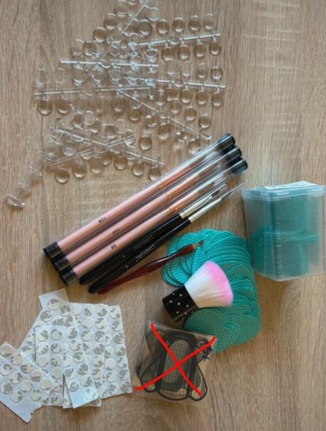 Veci na nechty gelové/akrylové, 