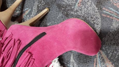 Damske cizmy z brusenej kozi olivia, 36