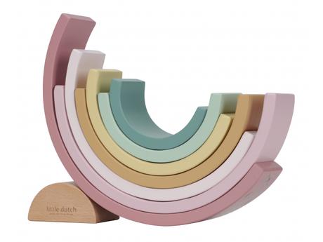 Little dutch skladačka drevená dúha fairy garden,