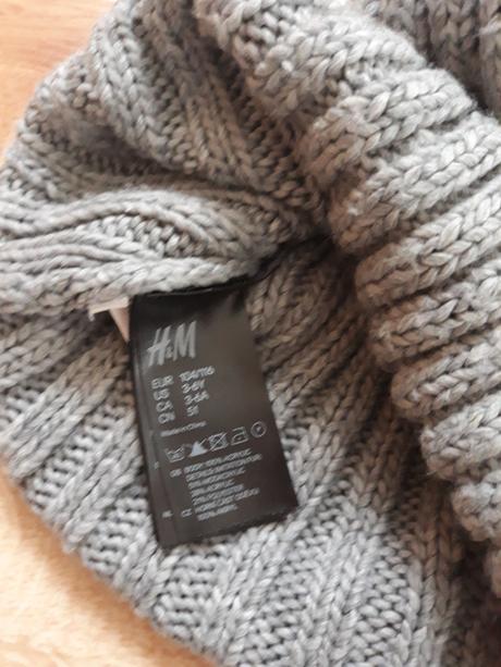 Čiapka h&m č.104/116, h&m,116
