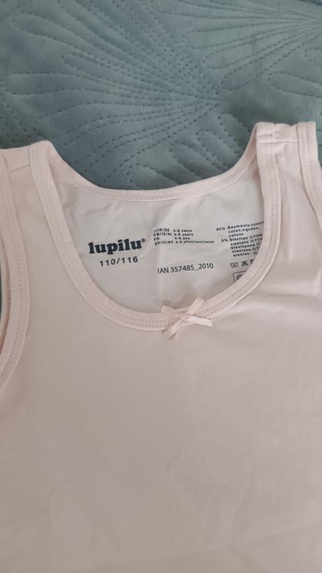 Ružové bavlnené tielko, lupilu,116