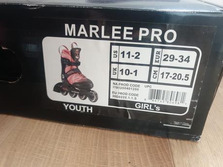 Kolieskove korcule k2+chranice velkost 29-34, 29