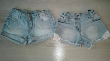 Riflové kratasy /šortky vel.152(11-12r), 152