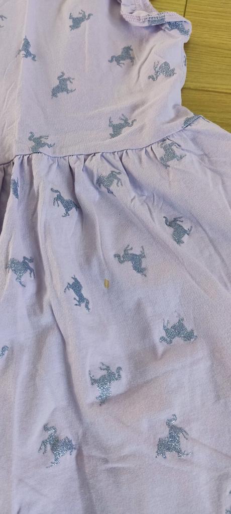 Šaty s konikmi 134/140, h&m,140
