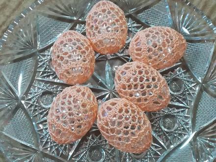 Háčkované vajíčka - a24,