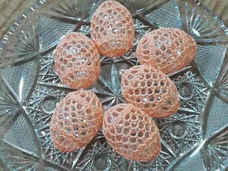 Háčkované vajíčka - a24,