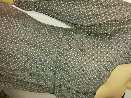 Hnede šaty na leto, s