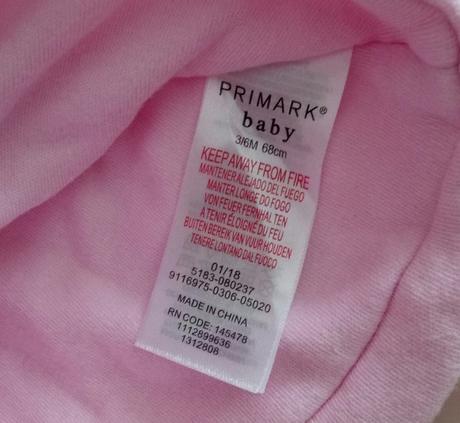 Pančušky, čiapka 3-6 mesiacov, primark,68