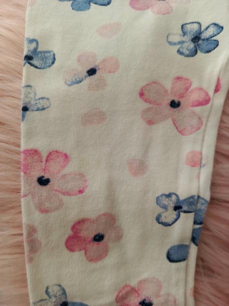 2 ks tenké riflové leginky + 1 ks gratis, h&m,80