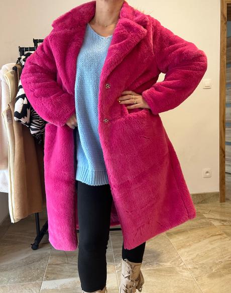 Kožušinkový kabátik m, m