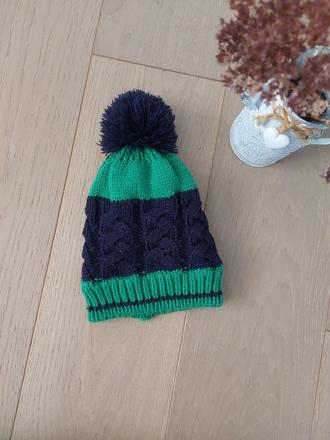 Zimná pletená čiapka s brmblocom, lupilu,86