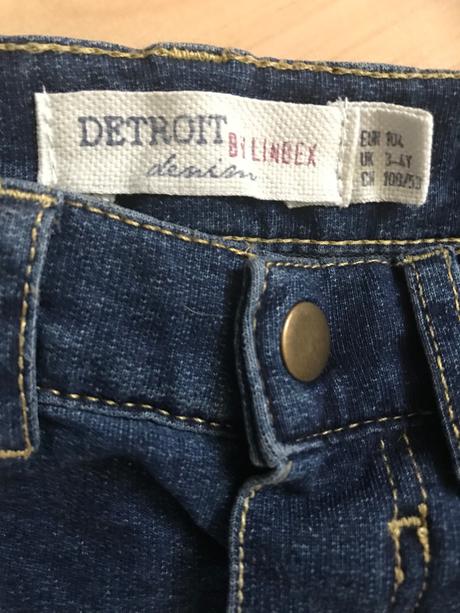 Rifle slim 3-4 roky, lindex,104