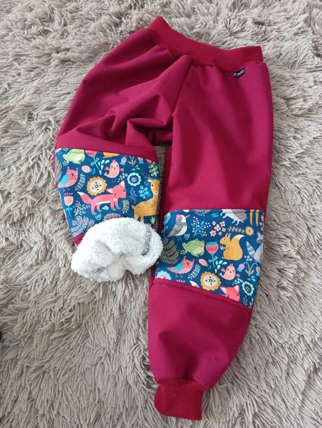 Softshellove nohavice s barančekom, <50 - 170