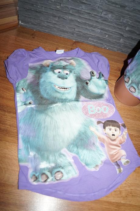 2 ks triciek monsters-cena spolu, disney,122