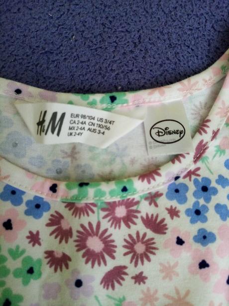 Nove saty 104 m hm, h&m,104