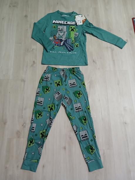 Pyžamo minecraft, c&a,140