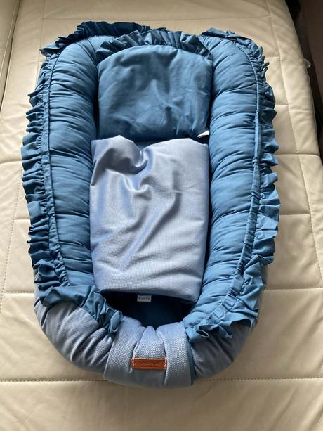 Hniezdo pre bábätko + perinka a vankúš - viac fari, šírka (cm): 50,dĺžka (cm): 80