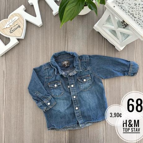 Rifľová košeľa, h&m,68