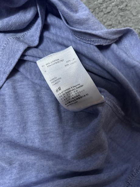 Tričko levanduľové, h&m,36